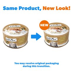 Fussie Cat Super Premium Chicken with Beef in Goat Milk Gravy Shredded Wet Cat Food, 2.47-oz can, case of 24 slide 2 of 8