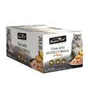 Fussie Cat Premium Tuna & Mussels Formula in Aspic Grain-Free Wet Cat Food, 2.82-oz, case of 24