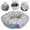 Show in main carousel: Kitty City Tunnel Cat Bed, Medium, White & Gray slide 4 of 12