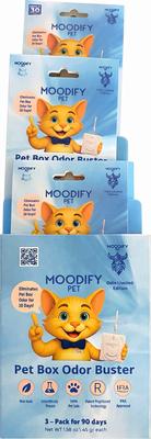 Show full view: MoodifyPet Odin limited Edition Cat Litter Box Odor Neutralizer, 4.74-oz, 3 count slide 4 of 7