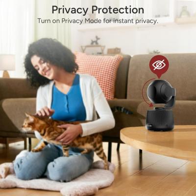 Show full view: Siipet Smart 4K Gimbal Pawtrack Dog Camera, Black slide 6 of 9