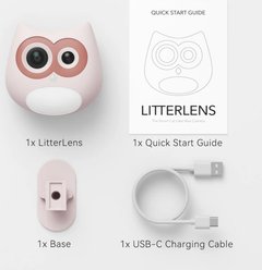 Siipet Litterlens Super AI Powered Health Monitoring Cat Camera, Pink slide 2 of 9