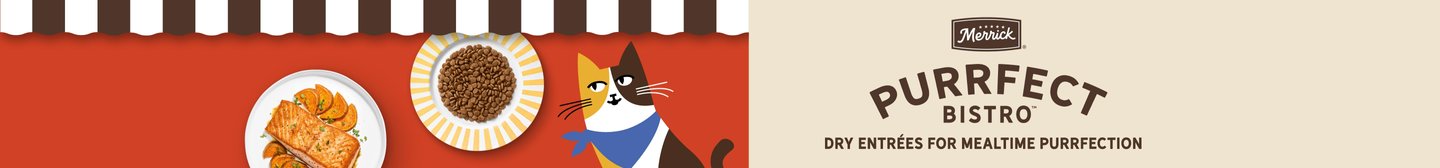 Merrick Purrfect Bistro Dry Entrees for Mealtime Purrfection