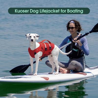 Show full view: Kuoser Dog Life Jacket, Red, X-Large slide 7 of 8