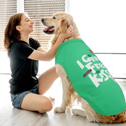 Kuoser Summer Protection Personalized Stretchable Dog Shirt, Fluorescent Green, Large slide 2 of 7