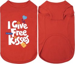 Kuoser Summer Protection Personalized Stretchable Dog Shirt, Red, X-Small