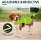 Show in main carousel: Kuoser Reflective Dog Vest, Green, XXX-Large slide 5 of 9