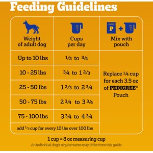 Pedigree Complete Nutrition Grilled Steak & Vegetable Flavor Dog Kibble Adult Dry Dog Food, 40-lb bag