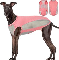 Kuoser Summer Protection Personalized Dog Shirt, Pink, XXX-Large