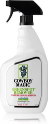 Cowboy Magic GreenSpot Remover Waterless Shampoo Pet Spray, 32-fl oz bottle