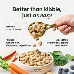 Instinct FreshDried Bites Real Beef Recipe Grain-Free Adult Freeze-Dried Dog Food, 25-oz bag slide 2 of 8