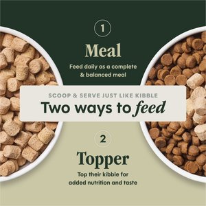 Instinct FreshDried Bites Real Beef Recipe Grain-Free Adult Freeze-Dried Dog Food, 25-oz bag