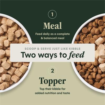 Show full view: Instinct FreshDried Bites Puppy Grain-Free Cage-Free Chicken Recipe Freeze-Dried Dog Food, 25-oz bag slide 7 of 9