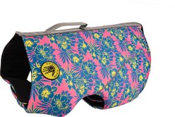 Body Glove Floral Neoprene Dog Life Jacket, Pink, X-Large
