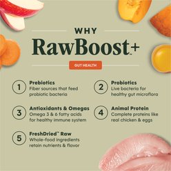 Instinct RawBoost Whole Grain Gut Health Recipe with Real Chicken Dry Dog Food, 18-lb bag slide 2 of 8