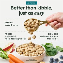 Instinct FreshDried Bites Puppy Grain-Free Cage-Free Chicken Recipe Freeze-Dried Dog Food, 25-oz bag slide 2 of 8