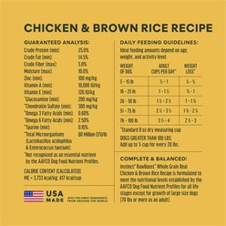 Instinct RawBoost Whole Grain Real Chicken & Brown Rice Recipe Dry Dog Food, 20-lb bag slide 2 of 8