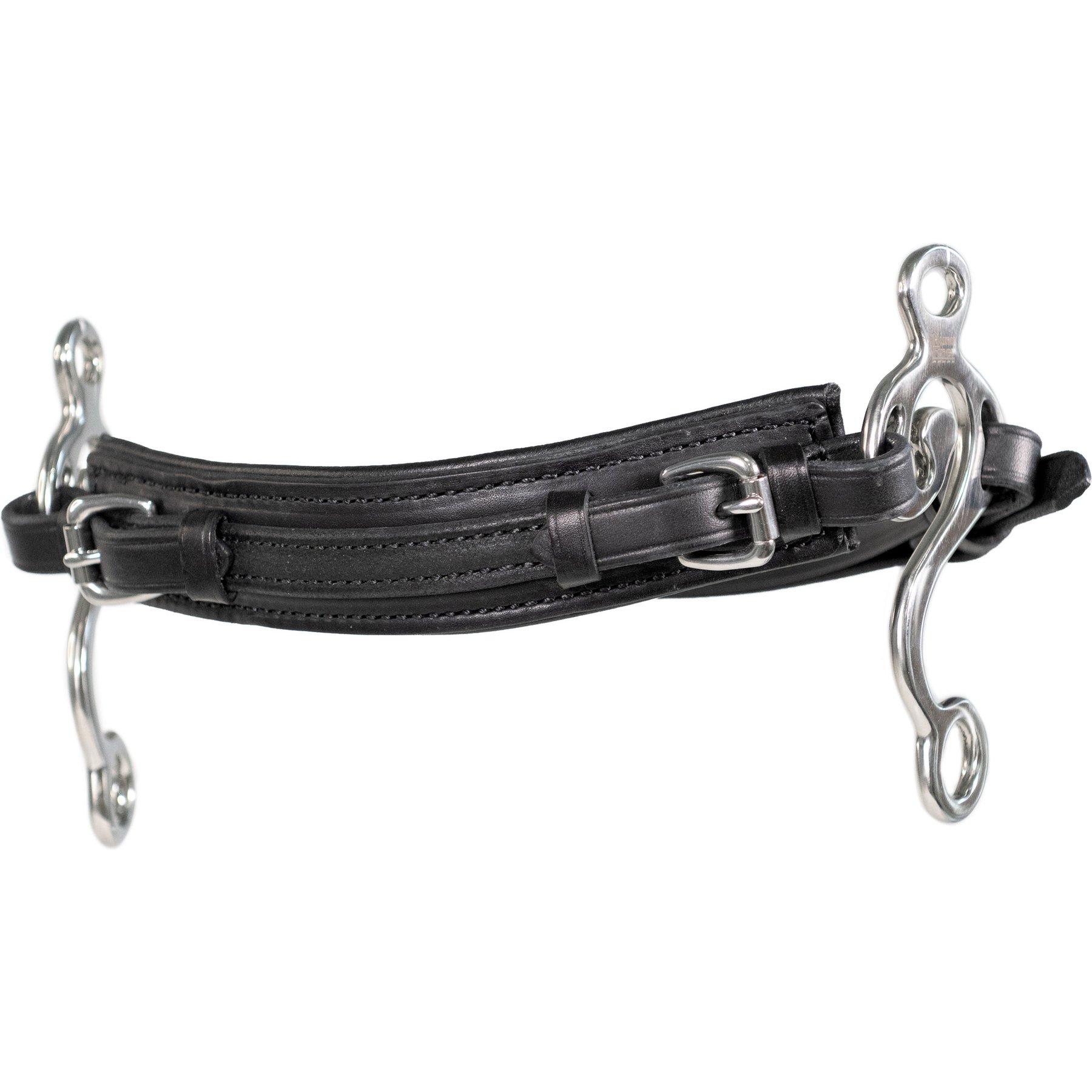 Nunn Finer The Seahorse Hackamore Horse Noseband, Black, Horse