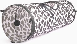 HugSmart Meow Buddies Moo Mood Cat Toy, Black/White, 10 x 10 x 31-in