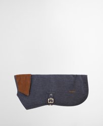 Barbour Denim Drywax Dog Coat, Indigo, X-Small