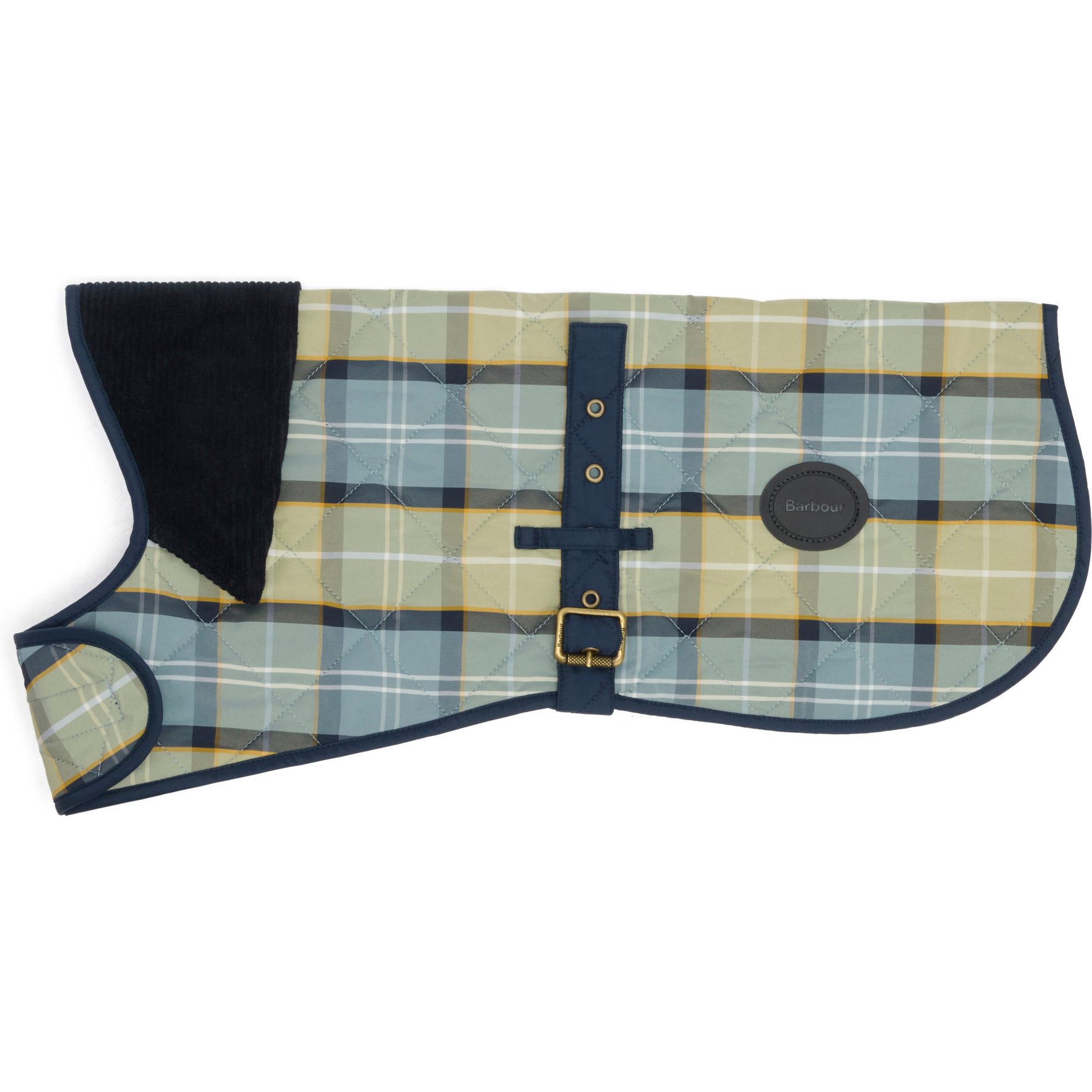 Barbour Tartan Dog Coat, Highland Lake, Medium