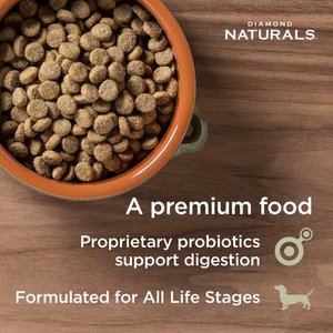 Diamond Naturals Skin & Coat Formula All Life Stages Dry Dog Food, 30-lb bag