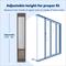 Show in main carousel: PetSafe Sliding 80 11/16-in Glass Pet Door, Bronze, Tall slide 9 of 11