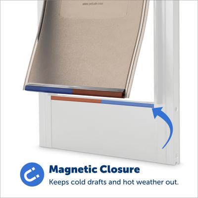Show full view: PetSafe Sliding Glass Pet Door, 2-Piece, Large slide 4 of 11