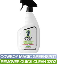 Cowboy Magic GreenSpot Remover Waterless Shampoo Pet Spray, 32-fl oz bottle slide 2 of 4