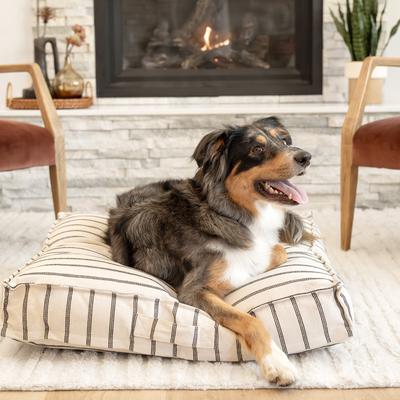Show full view: Harry Barker Striped Pillow Dog Bed, Large slide 8 of 9