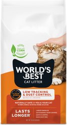 World's Best Low Tracking & Dust Control Multiple Cat Litter, 15-lb