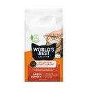 World's Best Low Tracking & Dust Control Multiple Cat Litter, 15-lb