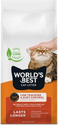 World's Best Low Tracking & Dust Control Multiple Cat Litter, 28-lb