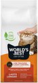 World's Best Low Tracking & Dust Control Multiple Cat Litter, 28-lb