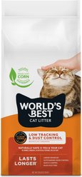 World's Best Low Tracking & Dust Control Multiple Cat Litter, 28-lb