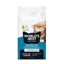World's Best Multiple Cat Lotus Blossom Scented Clumping Corn Cat Litter, 15-lb bag