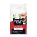 World's Best Multi-Cat Unscented Clumping Corn Cat Litter, 15-lb bag