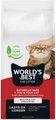 World's Best Multi-Cat Unscented Clumping Corn Cat Litter, 28-lb bag
