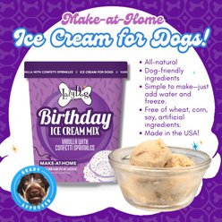 The Lazy Dog Cookie Co. Make-at-Home Ice Cream Mix Birthday Cake Dog Treats, 4.5-oz bag slide 2 of 5