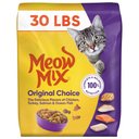 Meow Mix Original Choice Dry Cat Food, 30-lb bag