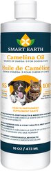 Smart Earth Camelina Oil Liquid Supplement for Dogs & Cats, 16-fl oz bottle slide 1 of 2