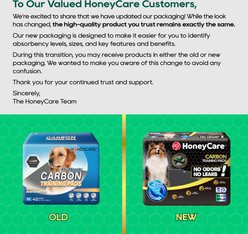HoneyCare All-Absorb Charcoal Carbon Eliminating Urine Odor Dog Training Pads, 28x34-in, 40 count slide 2 of 9