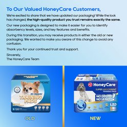 HoneyCare All-Absorb Small Super Absorbent Training Pads, 17.5 x 23.5 in, 120 count slide 2 of 9