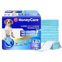 HoneyCare All-Absorb Super Absorbent Dog Training Pads, 22 x 23-in, 100 count, Unscented