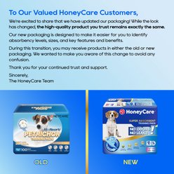 HoneyCare All-Absorb Super Absorbent Dog Training Pads, 22 x 23-in, 100 count, Unscented slide 2 of 9