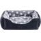 Show in main carousel: Invenho Star Pattern Calming Washable Orthopedic Sofa Bolster Dog & Cat Bed with Non-Slip Bottom, Dark Grey, 35-in slide 9 of 10
