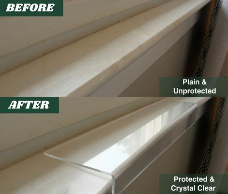 Show full view: CLAWGUARD Window Sill Protectors, 29.5 X 3.25-in slide 2 of 9