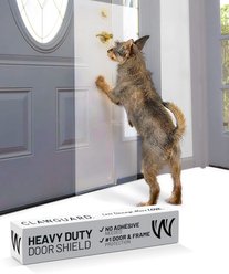 CLAWGUARD Heavy Duty Door Scratch Shield, 44 x 20 in