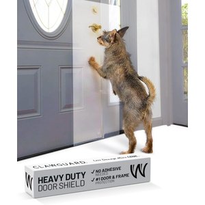 CLAWGUARD Heavy Duty Door Scratch Shield, 44 x 20 in