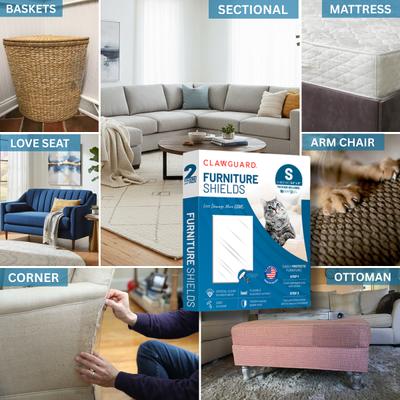 Show full view: CLAWGUARD Furniture Scratch Shields, 2 count, Small slide 6 of 9